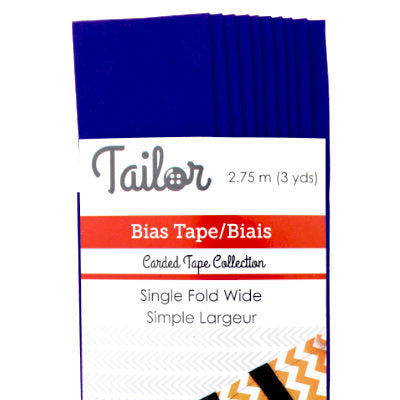 BIAS TAPE WIDE SINGLE FOLD