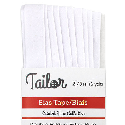 BIAS TAPE DOUBLE FOLD EXTRA WIDE