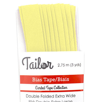 BIAS TAPE DOUBLE FOLD EXTRA WIDE