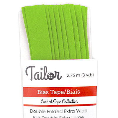 BIAS TAPE DOUBLE FOLD EXTRA WIDE