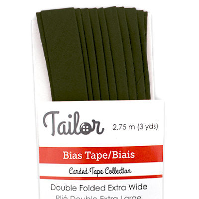 BIAS TAPE DOUBLE FOLD EXTRA WIDE