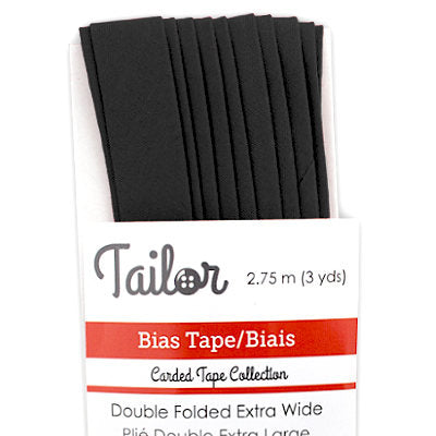 BIAS TAPE DOUBLE FOLD EXTRA WIDE