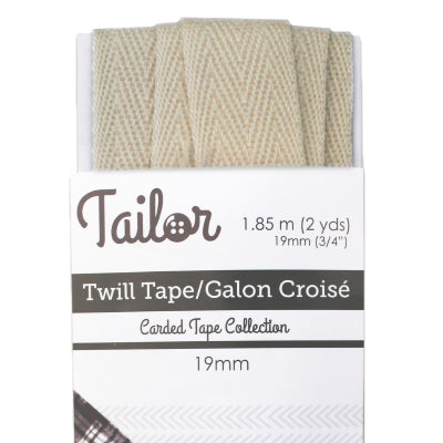 camel polyester 19mm twill tape