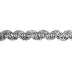 METALLIC SCALLOPED TRIM 0.6CM