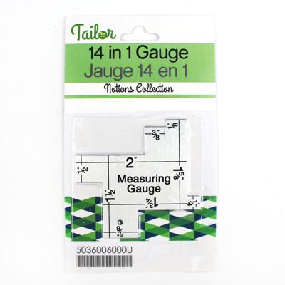 14 IN 1  DOUDLE-SIDED GAUGE
