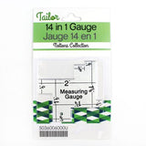 14 IN 1  DOUDLE-SIDED GAUGE
