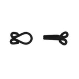 HOOKS & EYES COVERED 38MM