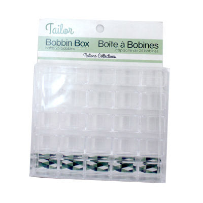 BOBBIN BOX HOLDING 25 BOBBINS
