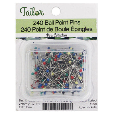 240 x 27mm ball point pins