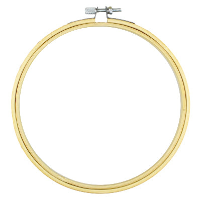 EMBROIDERY HOOP BAMBOO 15CM