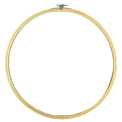 EMBROIDERY HOOP BAMBOO 30CM