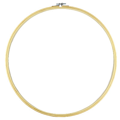 EMBROIDERY HOOP BAMBOO 36CM