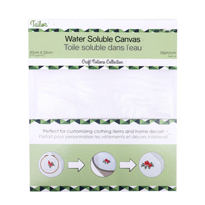 WATER SOLUBLE CANVAS
