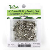 QUILTING BASTING PINS CURVED 27MM