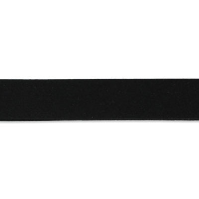 black polyester cotton 16mm foldover