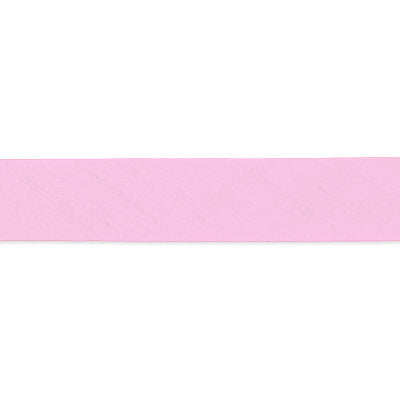 light pink polyester cotton 16mm foldover