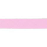light pink polyester cotton 16mm foldover