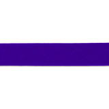 purple polyester cotton 16mm foldover