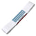 white 2.54 peel and stick hook and loop hank