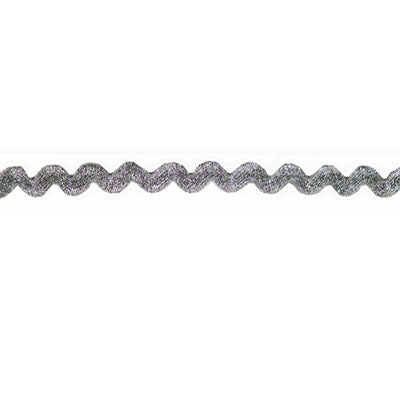 RICK RACK METALLIC 0.6CM