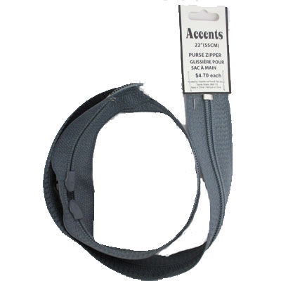 ZIPPERS PURSE 55CM