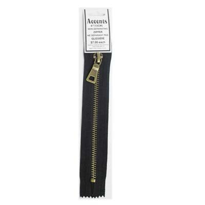 NON-SEPARATING ZIPPER 15CM