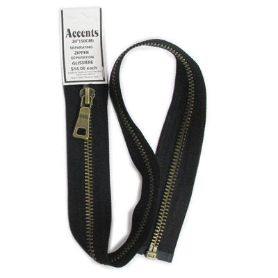SEPARATING ZIPPER 50CM
