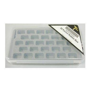 BOBBIN BOX - 28 POCKETS IN PLASTIC CASE