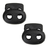 CORD STOP 2-HOLE OVAL, 23MM
