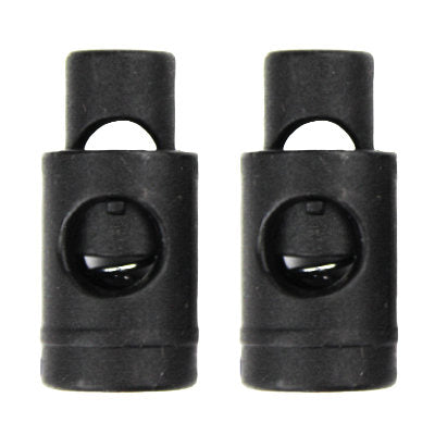 CORD STOP 1-HOLE BULLET, 20MMX12MM (8MM HOLE)