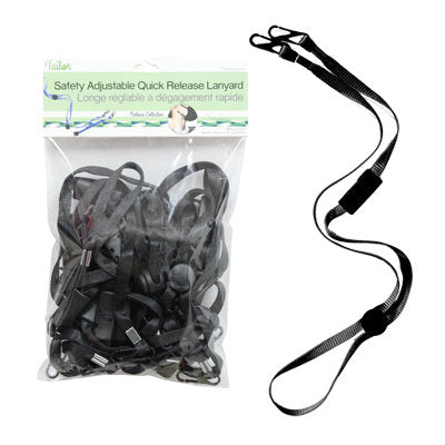 SAFETY ADJUSTABLE QUICK RELEASE LANYARD 8MM X 78CM