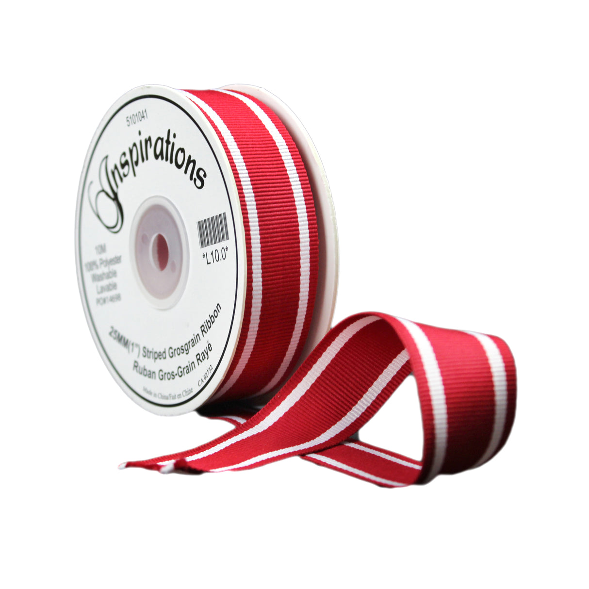 GROSGRAIN RIBBON STRIPE 25MM