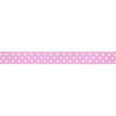 9MM GROSGRAIN RIBBON WITH SMALL DOT