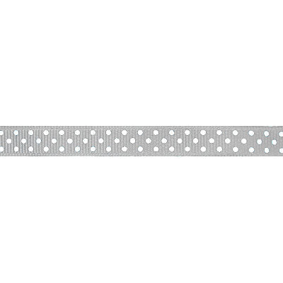 9MM GROSGRAIN RIBBON WITH SMALL DOT