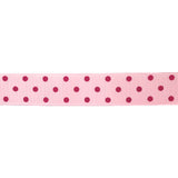 22MM GROSGRAIN RIBBON WITH SMALL DOT