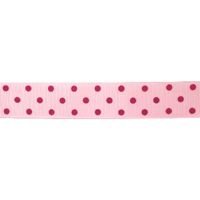 22MM GROSGRAIN RIBBON WITH SMALL DOT