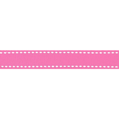 16MM GROSGRAIN RIBBON WITH SADDLE STITCH
