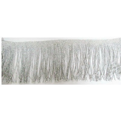 FRINGE METALLIC 10CM