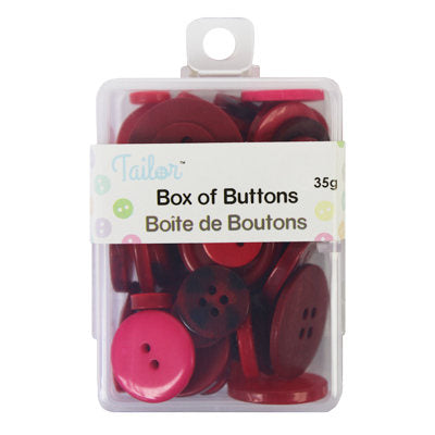 ASSORTED BOX OF BUTTONS 45G