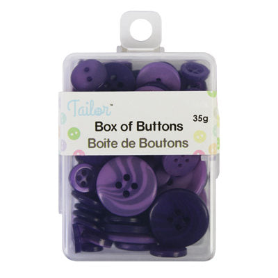 ASSORTED BOX OF BUTTONS 45G