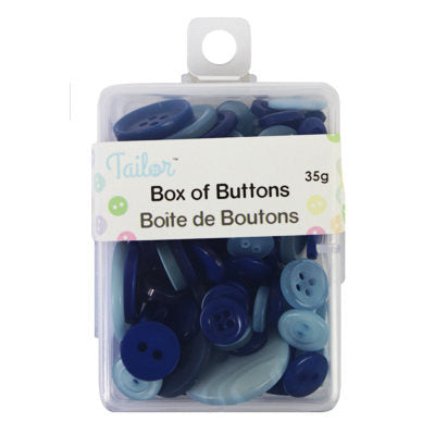 ASSORTED BOX OF BUTTONS 45G