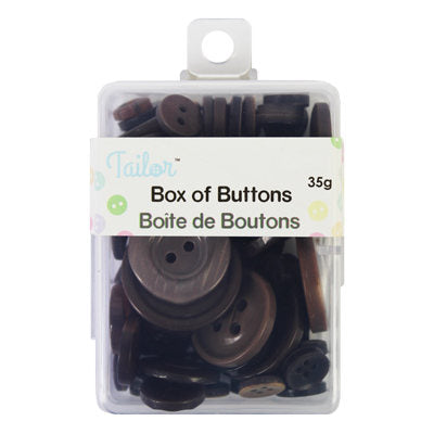 ASSORTED BOX OF BUTTONS 45G