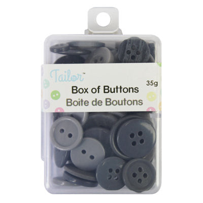 ASSORTED BOX OF BUTTONS 45G