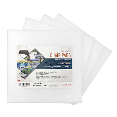 CHAIR PADS (FOAM SQUARES) 4PCS/PKS