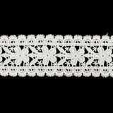 LACE COTTON FLORAL 4CM