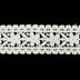 LACE COTTON FLORAL 4CM