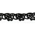 LACE SWIRL MOTIF TRIM 3.8CM