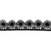 GUIPURE FLORAL LACE 15MM