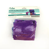 PORTABLE YARN BAG WITH DRAWSTRING