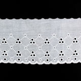 LACE EYELET FLAT 7CM